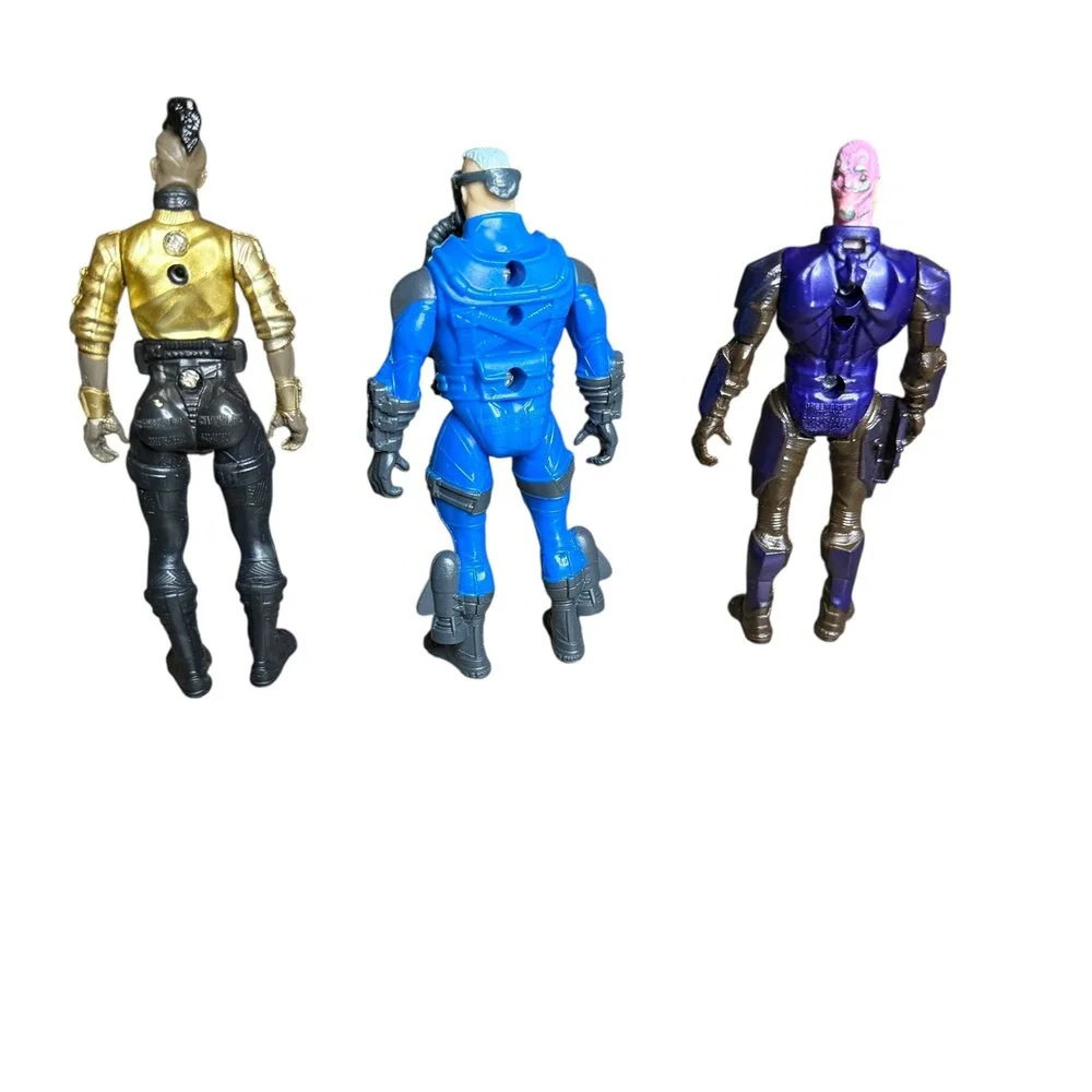 Action Figures Lot 3 Final Faction Figures Torn, Riptide‎ and Sgt Ruck